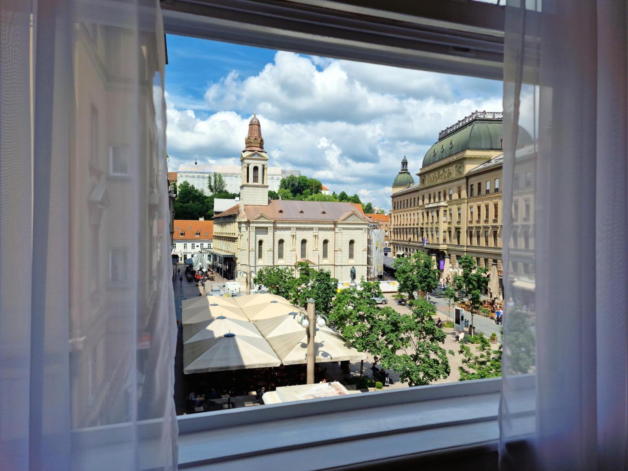 Apartment Exclusive View Cvjetni Trg Zagreb Eksteriør bilde